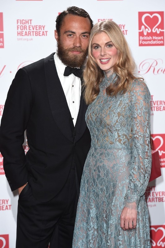 James Middleton  s bývalou partnerkou Donnou Air